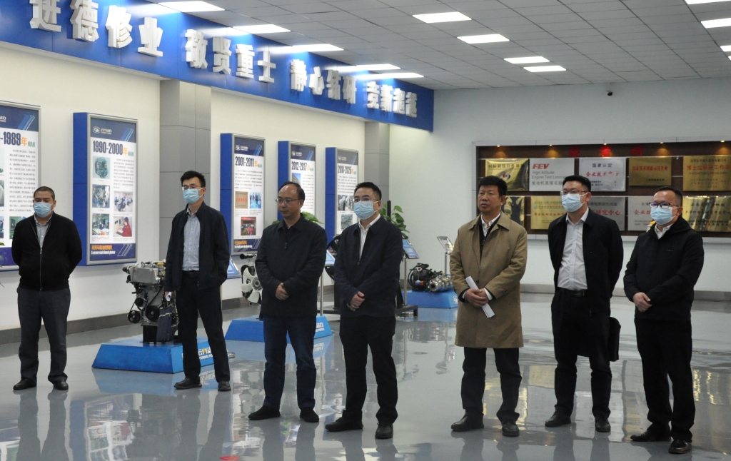 云南省委组织部、昆明市委组织部向导到云南银河浏览器Galaxy动力集团有限公司开展调研